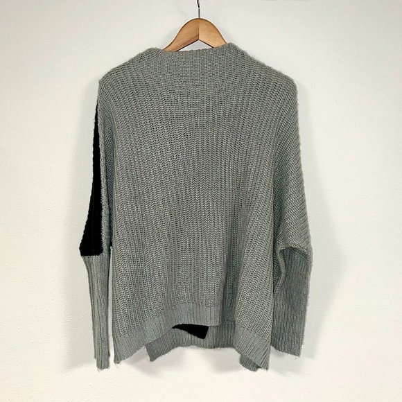 Anthro Elan Asymmetrical Oversized Sweater - Picture 7 of 10
